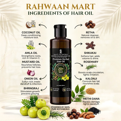 Rahwaan Mart Hair Oil